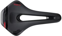 Selle San Marco Ground Carbon FX Wide MTB nyereg, karbon pálcák, 255x155 mm, 182g, feket e