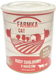 Falco Farmka Cat konzerv macskaeledel izomhússal 8x800 g