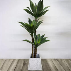 Mesterséges Dracaena fragrans növény, cserép nélkül, 180 cm zöld
