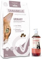  marka niezdefiniowana BOSCH Sanabelle Urinary 8kg + Lab-V Salmon Oil 100% Minden korú kutyáknak és macskáknak