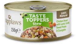 Applaws Dog Taste Toppers Stew Csirkepörkölt bárányhússal, sárgarépával, cukkinivel és édesburgonyával 12 x 156 g