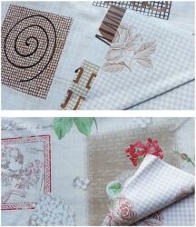 Troya kétoldalú PVC asztalterítő többféle változatban 200x140cm TRO-007