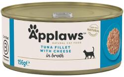 Applaws Konzerv macskáknak tonhallal és sajttal húslevesben 6 x 156 g