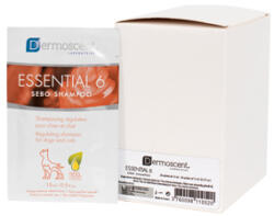 Dermoscent Refill Dermoscent Essential 6 Sebo Shampoo for Dogs and Cats 15 ml x 20