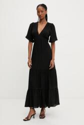ANSWEAR rochie evazată cu vâscoză BBYA-SUD0DB_99X (62635.fjk)