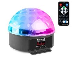 BeamZ J60R mini star gömb fényeffekt| (6x1W) - 6 szín| DMX + Távirányító (153220)