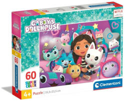 Clementoni 26202 Super Color puzzle - Gabi babaháza (60 db) (26202CL)