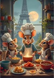 Bluebird Puzzle 91008 - Little Chefs of Paris - 1000 db-os puzzle (91008)