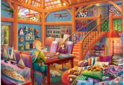 Bluebird Puzzle 91022 - Hobby Room - 1500 db-os puzzle (91022)