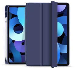 Haffner Apple iPad Air 4/Air 5 10.9 on/off funkcióval Pencil tartóval tok navy blue (FN0335) (FN0335)