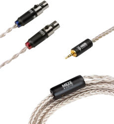 Meze Audio AUDIO Elite & Empyrean upgrade kábel 2.5mm, ezüstözött (MEM-S2.5)