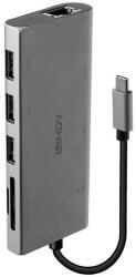 Lindy l43278 Lindy USB-C Multi-Port dokkoló állomás (43278) (l43278)