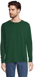 SOL'S Férfi Imperial pamut hosszú ujjú póló XS zöld