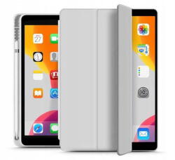 Haffner Apple iPad 10.2 (2019/2020) tok (Smart Case) on/off funkcióval, Apple Pencil tartóval - szürke (ECO csomagolás) (FN0253) (FN0253)