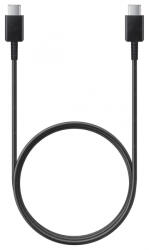 Samsung Gyári USB-C töltőkábel 1m | Galaxy S9, S10, S20, S21, S22, S23, S24 fekete (EP-DA705BBE)