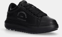 Karl Lagerfeld bőr sportcipő KAPRI LUG fekete, KL57538 - fekete Férfi 41