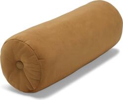 Fatboy Pernă cilindrică Puff Velvet Rolster albastru-crem din materiale reciclate (106752)