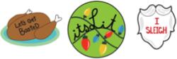 Crocs Jibbitz Jibbitz Crocs Cheeky Holiday 3 Pack