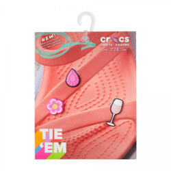 Crocs Jibbitz Jibbitz Crocs Pink Sandal Backer 3 Pack