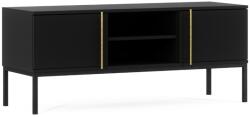  TV asztal LANZZI 120x40 cm, fekete