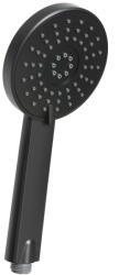 INVENA DAFNI kézizuhany, 3 funkciós, fekete, waterplating bevonat (AS-02-004-S)