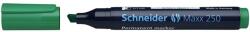 Schneider Marker permanent, varf tesit 2-7 mm, verde, SCHNEIDER Maxx 250 (S-125004)