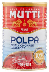 MUTTI Polpa Darab. Paradicsom 400g konz - delfinbuvar