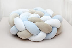 Scamp prémium minőségű fonott rácsvédő - Fehér/bézs/kék