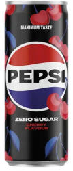 Pepsi Cola szénsavas üdítőital cseresznye íz -330ml - koffeinzona