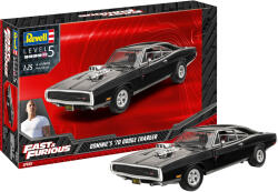 Revell Fast & Furious - Dominics 1970 Dodge Charger 1: 25 makett autó (07693) (07693)