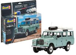Revell Land Rover Series III 1: 24 makett készlet festékkel, ragasztóval (67047) (67047)