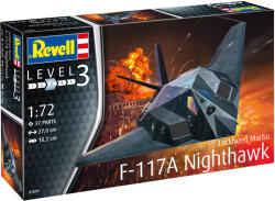 Revell F-117 Stealth Fighter 1: 72 makett repülő 1: 72 (03899) (03899)