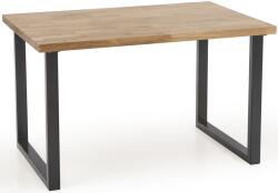 Halmar RADUS étkezőasztal tömör natúr tölgyfa 140x85 cm