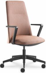 LD Seating MELODY DESIGN 785-FR, F40-N1 vezetői szék, fekete alumínium csillagláb