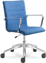 LD Seating Irodai szék OSLO 227-RA, F80-N6, polírozott alumínium csillagtalp