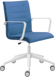 LD Seating Irodai szék OSLO 227-RA, F80-N0, fehér csillagláb és karfák