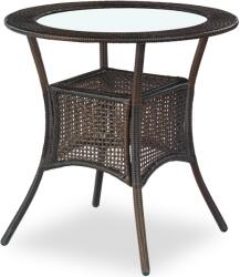 Halmar Üvegasztal MIDAS