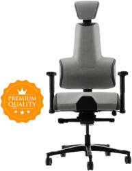 Therapia Energy+ Black Color Collection ergonomikus orvosi szék, napi 8+ órás ülésre