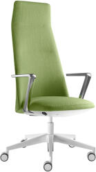 LD Seating Irodai fotel MELODY DESIGN 795-FR, F40-N0, kereszt alumínium fehér