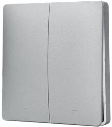 Luxion Dupla Kinetikus Kapcsoló, Távirányító, Önellátó Áramellátással - szin szurke