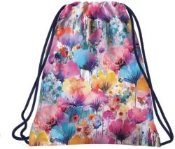 DERFORM BackUP tornazsák lányoknak, flower aquarell, virágos