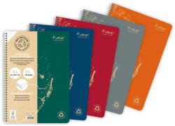 Clairefontaine Spirálfüzet A/4 21-60 Vonalas Forever Premium Vegyes Mintákban (P11120063)
