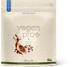 Nutriversum Vegan Pro ProEarth® fehérjepor 500 g Csokoládé - proteinplaza
