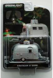 GREENLiGHT collectibles AIRSTREAM 16' BAMBI Karácsonyfadísz ezüst 1: 64