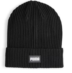PUMA uniszex Ribbed Classic Cuff téli kötött sapka, fekete-fehér, S24 (02403801)