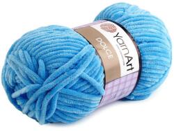 YARNART Dolce zsenília kötő- és horgoló fonal, 100g, 758, égszínkék