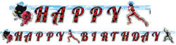 Amscan Katicabogár és Fekete macska kalandjai Happy Birthday felirat 200 cm (DPA9902879)