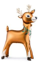 PartyDeco S. r. o Fólia lufi, rénszarvas 65 x 105 cm