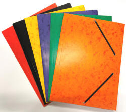 Trend 23- Gumis mappa A4 Trend prespán - 6 színben