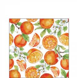 Ambiente Juicy oranges papírszalvéta 25x25cm, 20db-os